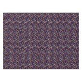 マルディグラスパープルパターン テーブルクロス (正面(横))