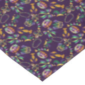 マルディグラスパープルパターン テーブルクロス (アングル)