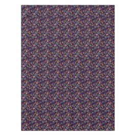 マルディグラスパープルパターン テーブルクロス