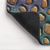 マルディグラスビベスヒョウ印刷マウスパッド マウスパッド (コーナー)