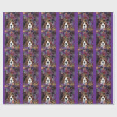 マルディグラスビーグル ラッピングペーパー (フラット)