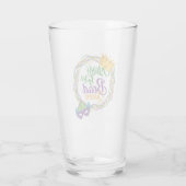 マルディグラスビーズクイーンディット火曜日カーニバル タンブラーグラス (裏面)