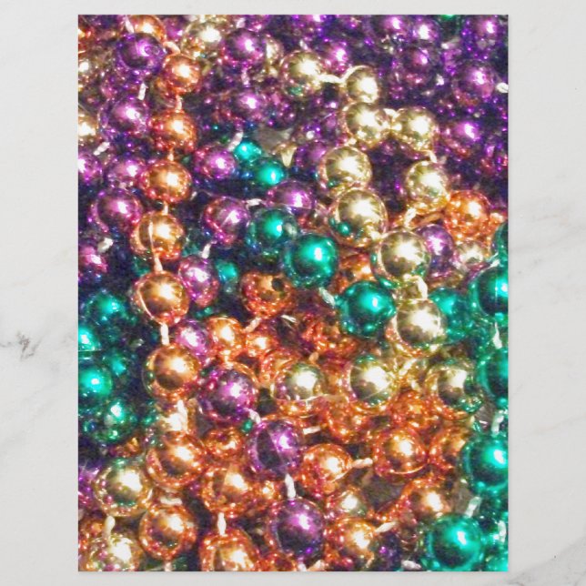 マルディグラスビーズ (正面)