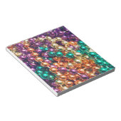 マルディグラスビーズ ノートパッド (アングル)