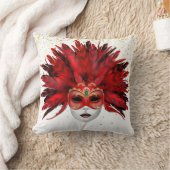 マルディグラスピロー クッション (ブランケット)