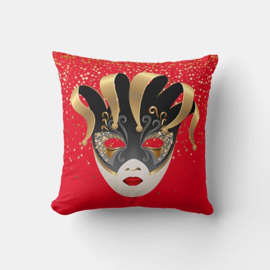 マルディグラスピロー クッション (正面)