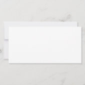 マルディグラスフェスティバルパープルバックグラウンド カード (裏面)