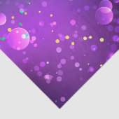 マルディグラスフェスティバルパープルバックグラウンド 薄葉紙 (詳細)