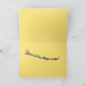 マルディグラスフォードホリデーカード シーズンカード (内部)