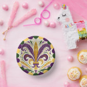 マルディグラスフルーアデリス ペーパーボウル (パーティー)