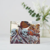 マルディグラスフロート ポストカード (スタンド正面)