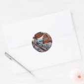 マルディグラスフロート ラウンドシール (封筒)