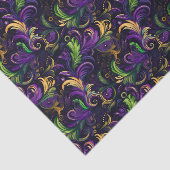 マルディグラスフローラルパターン 薄葉紙 (詳細)