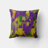 マルディグラスブロック クッション (裏面)