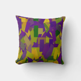 マルディグラスブロック クッション