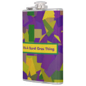 マルディグラスブロック フラスク (左)