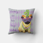 マルディグラスプグ クッション (裏面)