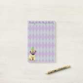 マルディグラスプグ ポストイット (デスク上)