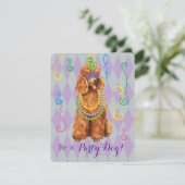 マルディグラスプードル 招待状 (スタンド正面)