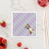 マルディグラスボクサー スタンダードカクテルナプキン (インサイチュ)