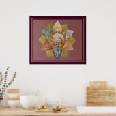 マルディグラスボール招待状 ポスター (キッチン)