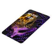 マルディグラスマグネット マグネット (左側)