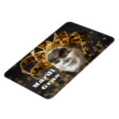 マルディグラスマグネット マグネット (左側)