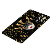 マルディグラスマグネット マグネット (左側)