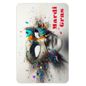 マルディグラスマグネット マグネット (縦)