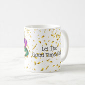 マルディグラスマグ – 良い時転が間 コーヒーマグカップ (正面右)