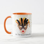 マルディグラスマグ – 良い時転が間 マグカップ (左)