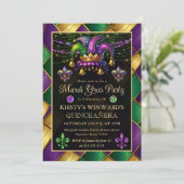 マルディグラスマスカレードキンセアニェラ 招待状 (スタンド正面)