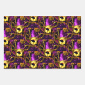 マルディグラスマスカレードコレクション ラッピングペーパーシート (正面2)