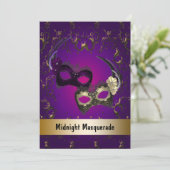 マルディグラスマスカレードプロム 招待状 (スタンド正面)