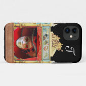 マルディグラスマスカレードボールシアターステージモノグラム Case-Mate iPhoneケース (裏面(横))