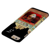 マルディグラスマスカレードボールシアターステージモノグラム Case-Mate iPhoneケース (底面)