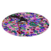 マルディグラスマスカレードボールマスク紙吹雪 カッティングボード (角)