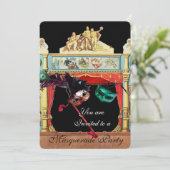 マルディグラスマスカレードマスクシアターステージ 招待状 (スタンド正面)