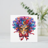 マルディグラスマスカレード 招待状 (スタンド正面)