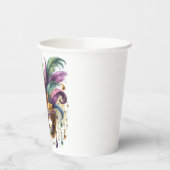 マルディグラスマスカレード 紙コップ (左)