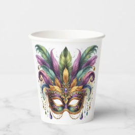マルディグラスマスカレード 紙コップ