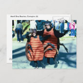 マルディグラスマスキングローシュ ポストカード (正面/裏面)