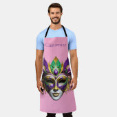 マルディグラスマスクサンダー_コーブ エプロン (着用した状態)