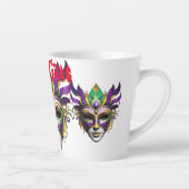 マルディグラスマスクサンダー_コーブ カフェラテマグ (右)