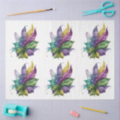 マルディグラスマスクシリーズデザイン2 薄葉紙 (クラフト)