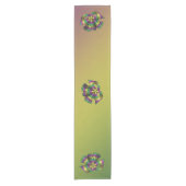 マルディグラスマスクテーブルランナー ショートテーブルランナー (正面)