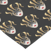 マルディグラスマスクテーブルランナー ミディアムテーブルランナー (コーナー)