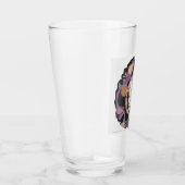 マルディグラスマスクデザイン カラフル タンブラーグラス (右)