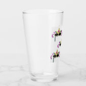 マルディグラスマスクデザイン カラフル タンブラーグラス (右)