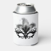 マルディグラスマスクニューオーリンズクォーターフランスのルイスア 缶クーラー (缶裏面)